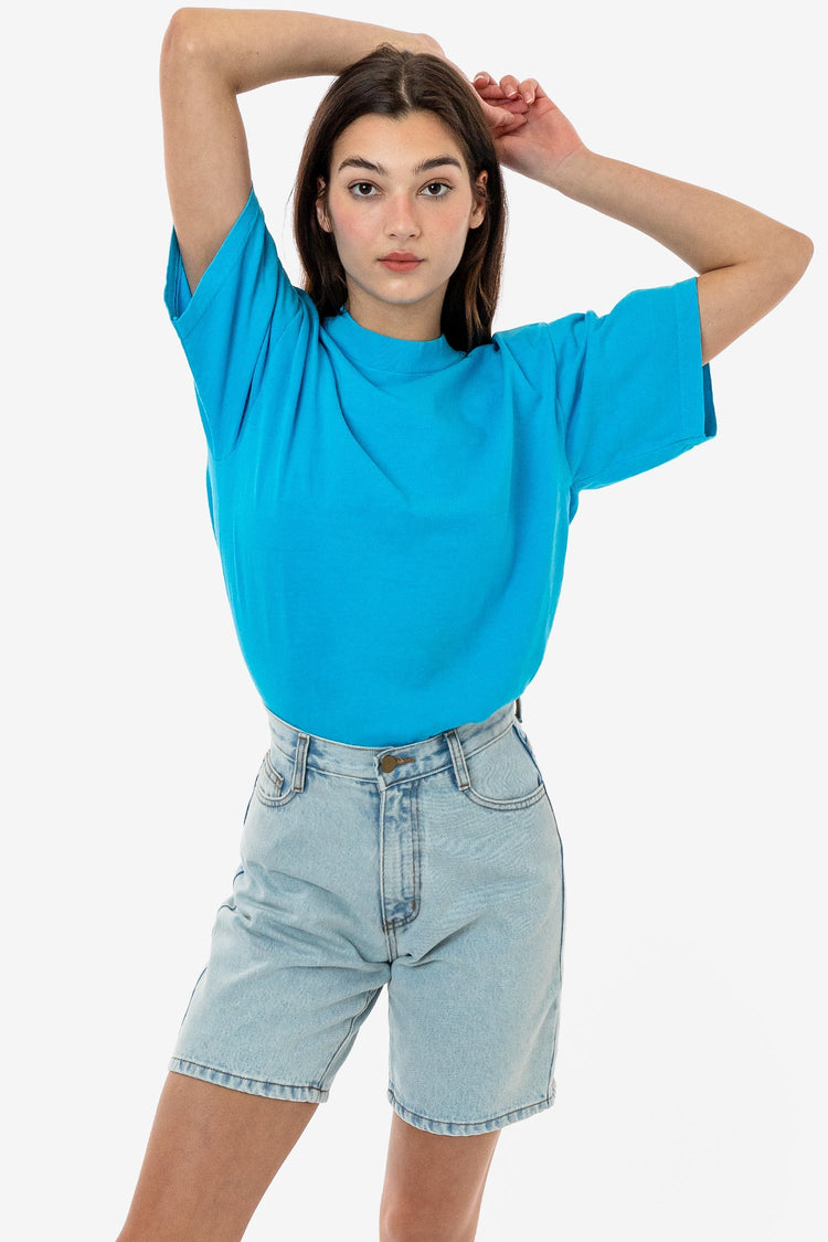 The 1801 - 6.5oz Garment Dye Crew Neck T-Shirt (Neon)