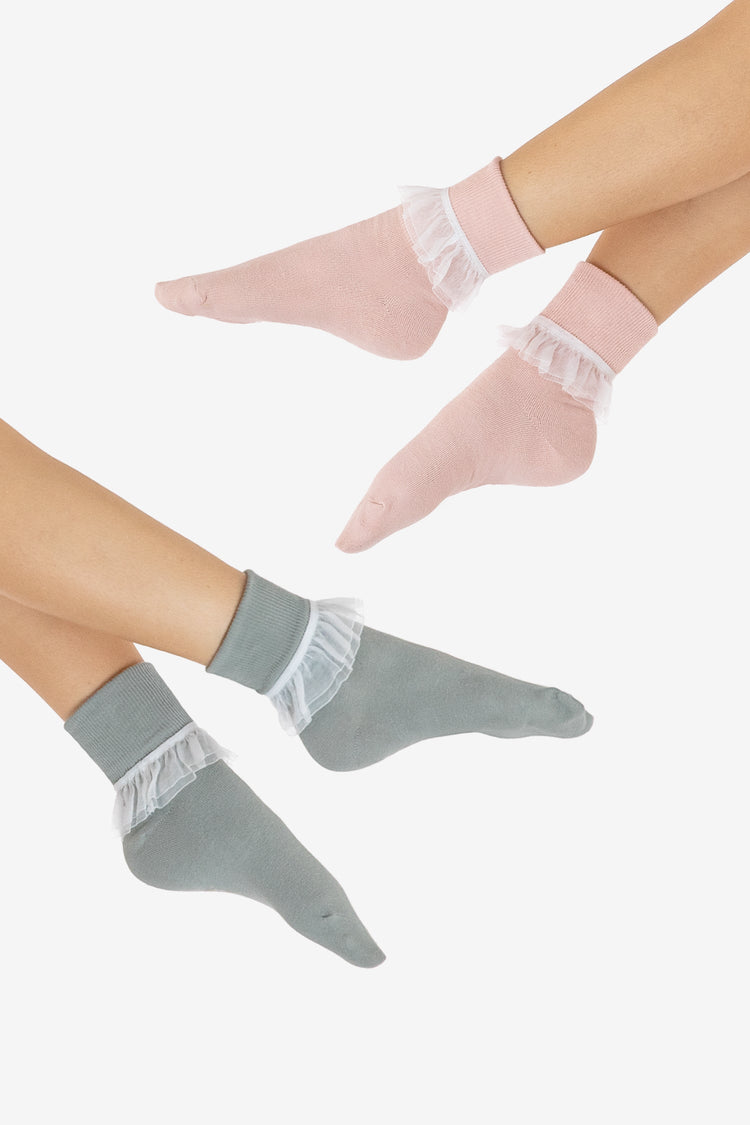 Seashell Pink/Sage