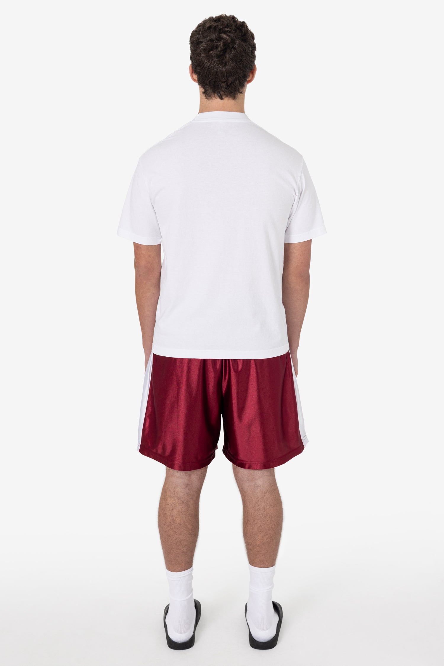 Burgundy/White