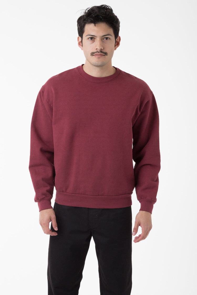 HF07 - Heavy Fleece Crewneck Sweater (Garment Dye)