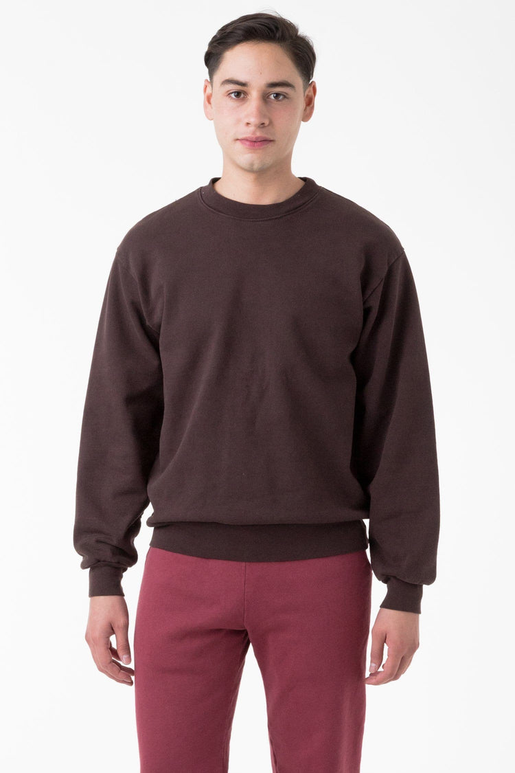 HF07 - Heavy Fleece Crewneck Sweater (Garment Dye)