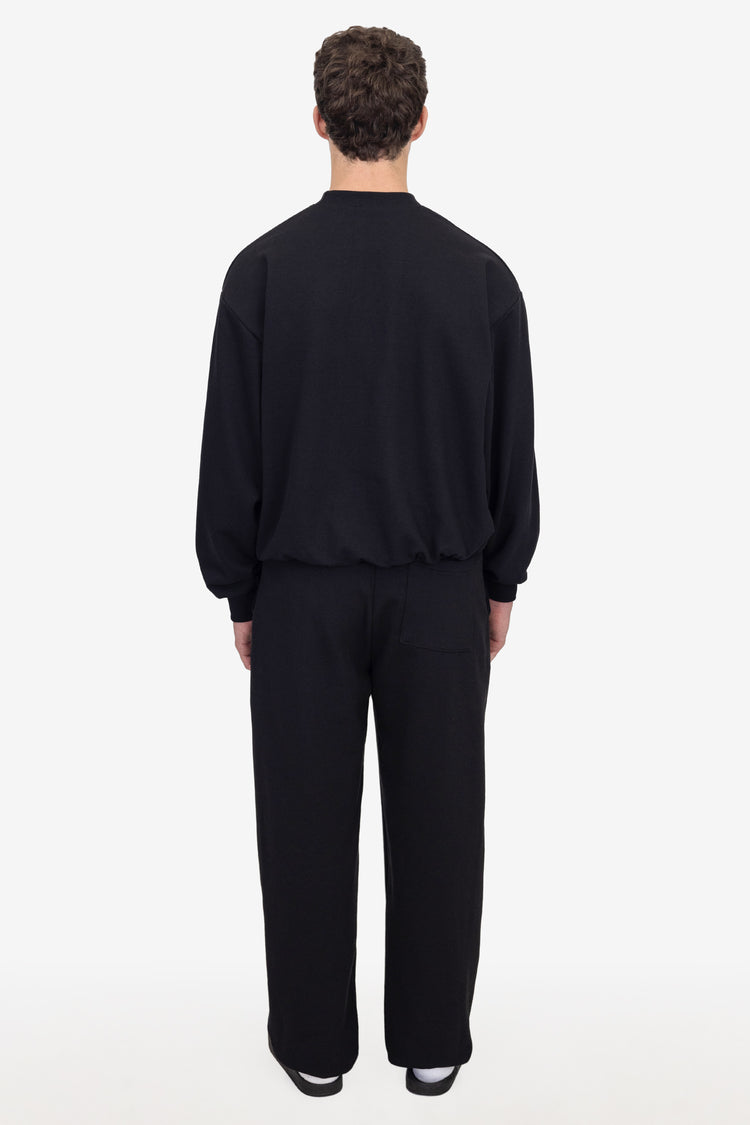 MWF1045 - 10 oz. Mid-Weight Poly Cotton Fleece Wide Open Bottom Sweatpant
