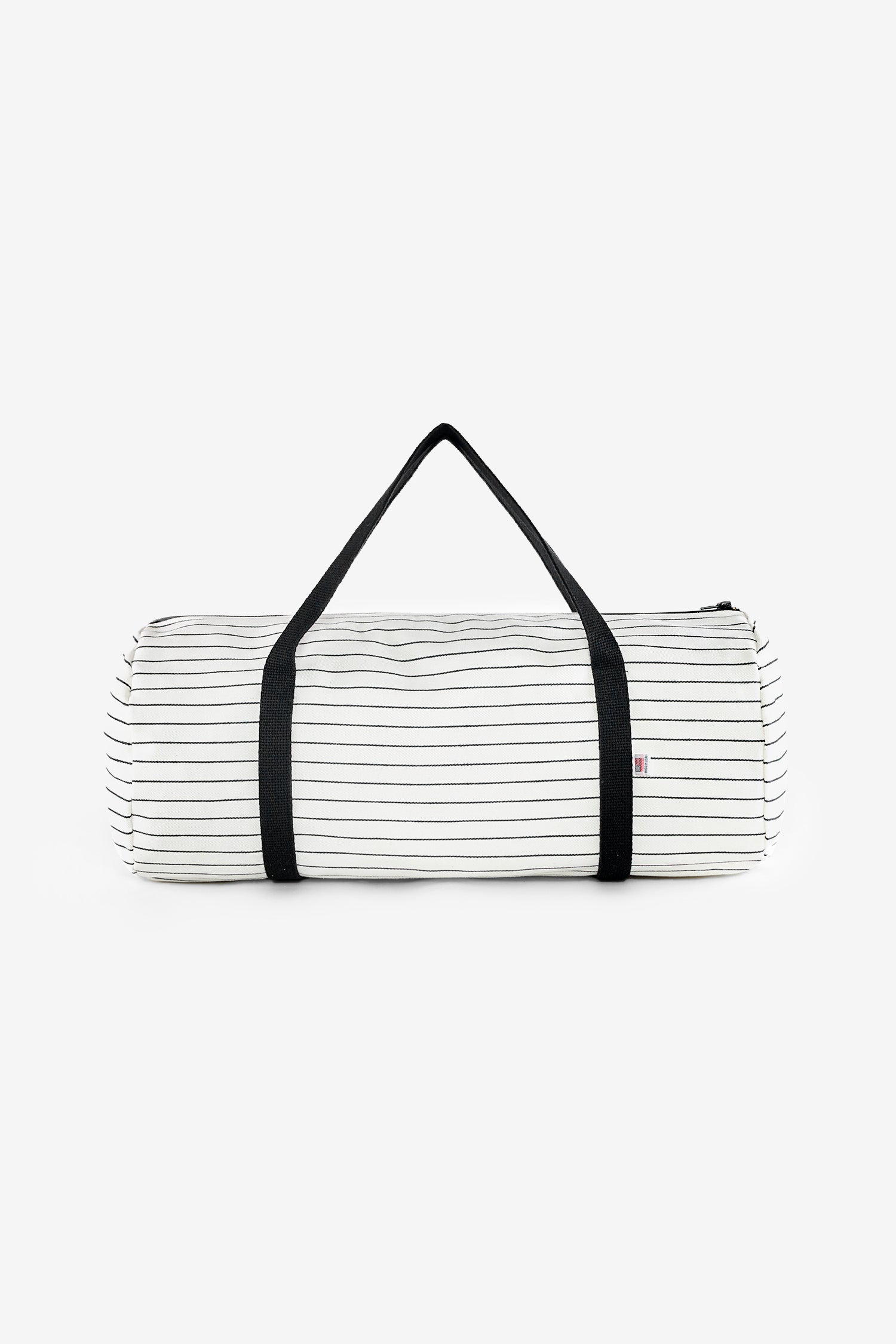 White/Black Stripe