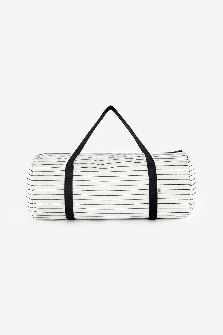 White/Black Stripe