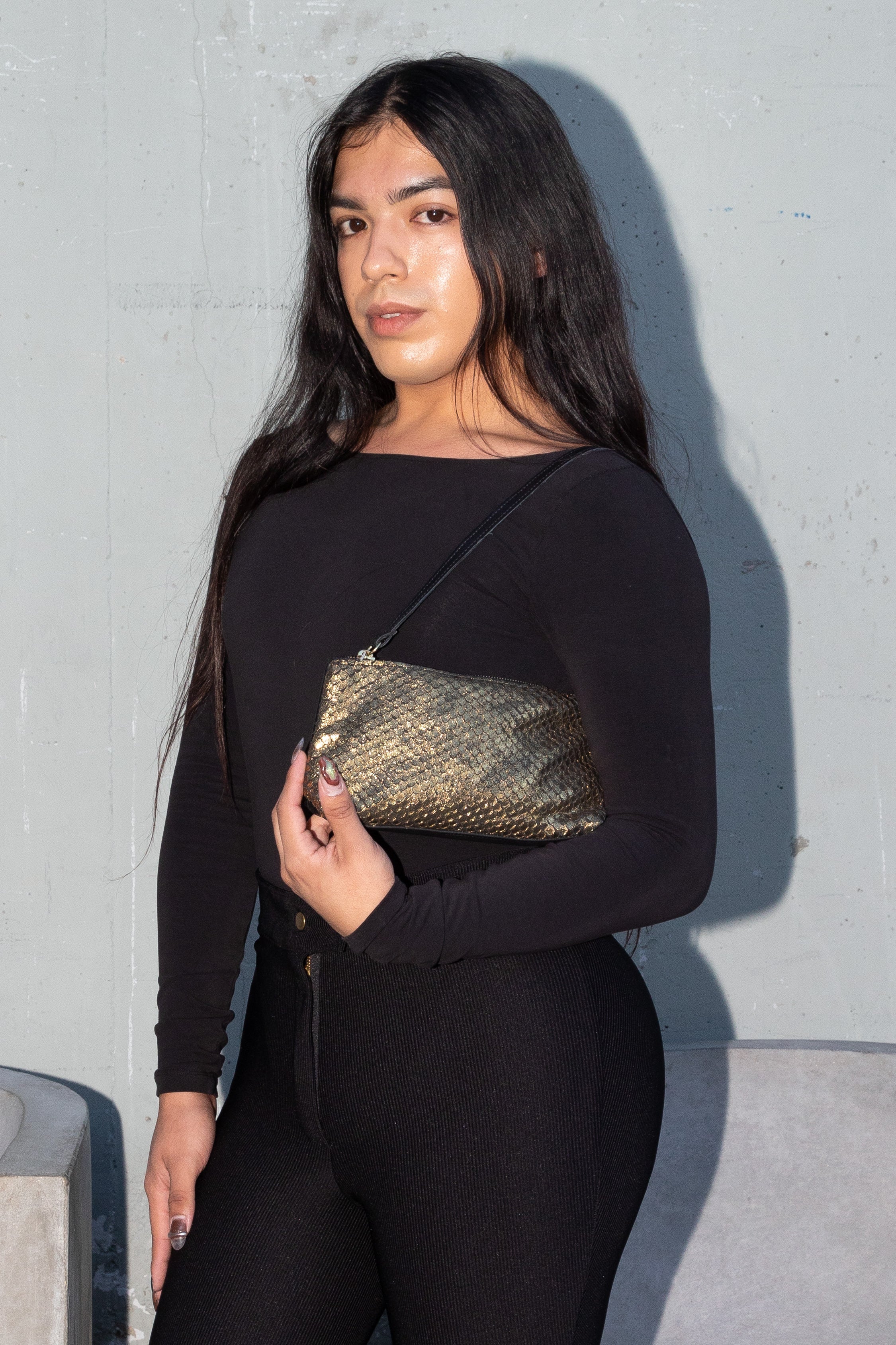 Gold Snake/Black