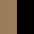 antique brass/black