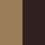 antique brass/dark brown