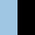 baby blue/black