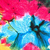 green tie dye print