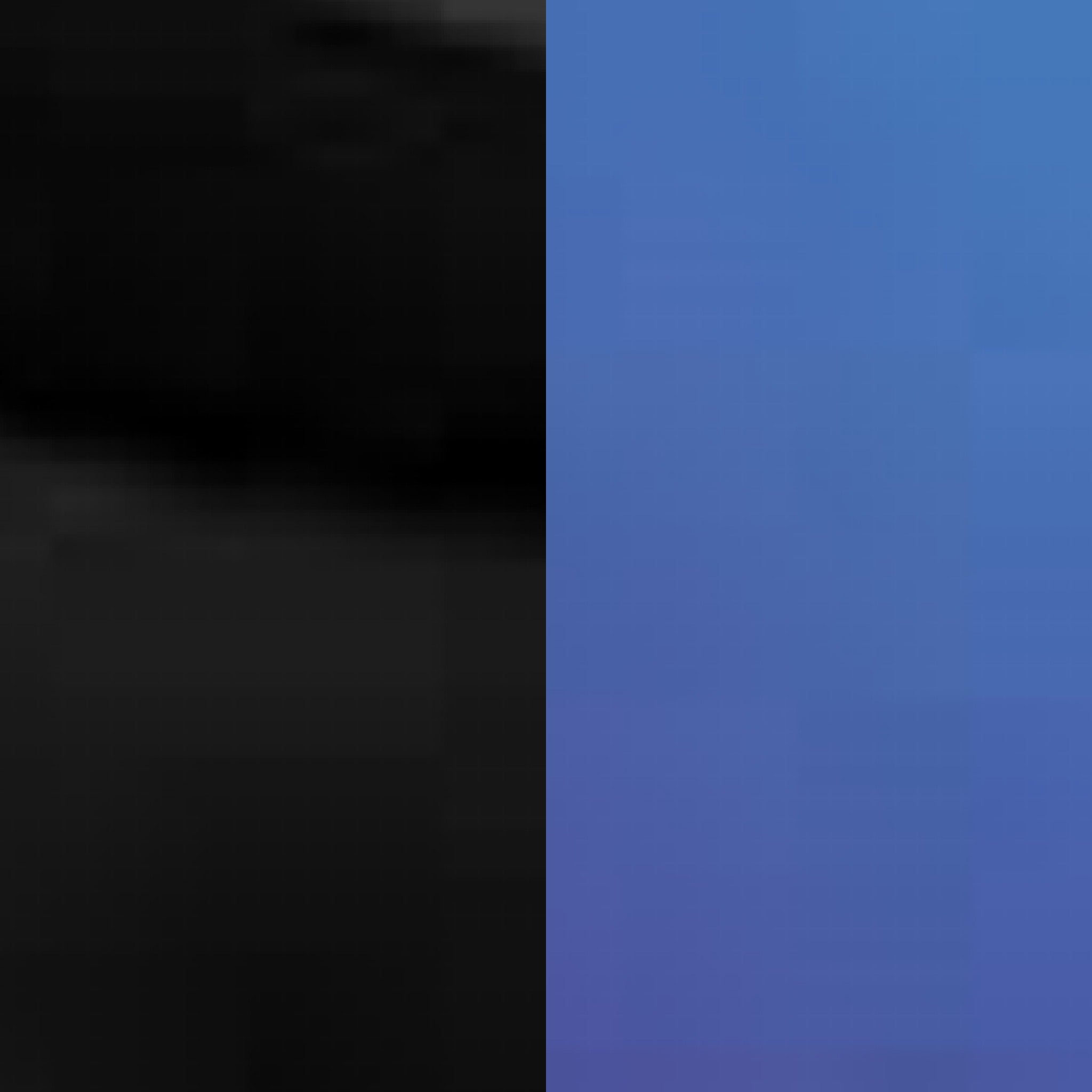 matte black/blue