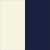 navy/creme