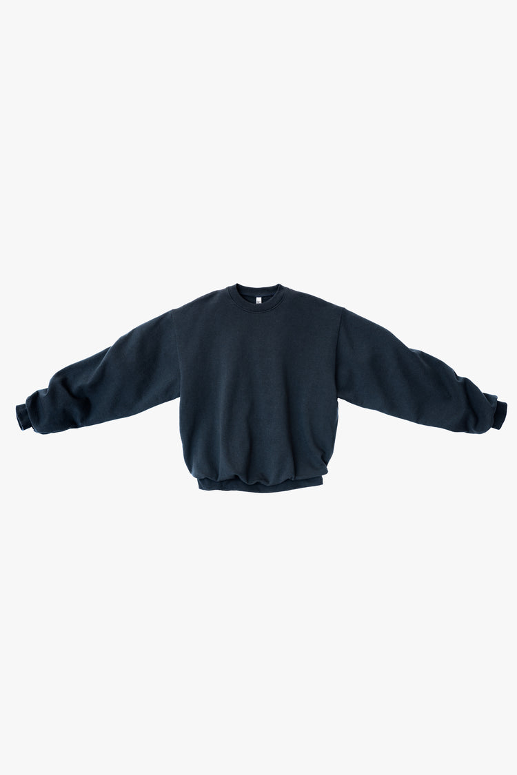 HF07 - Heavy Fleece Crewneck Sweater (Piece Dye)