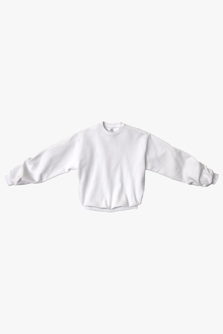 HF07 - Heavy Fleece Crewneck Sweater (Piece Dye)
