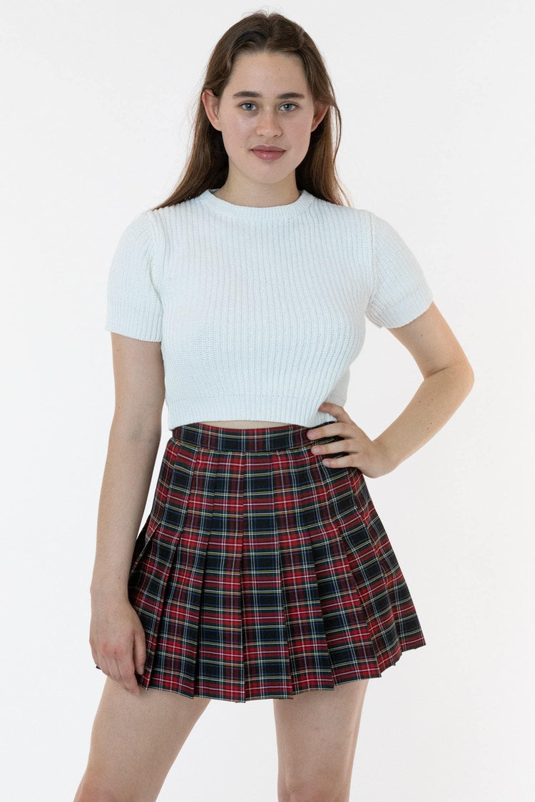 White/Blue/Navy Plaid