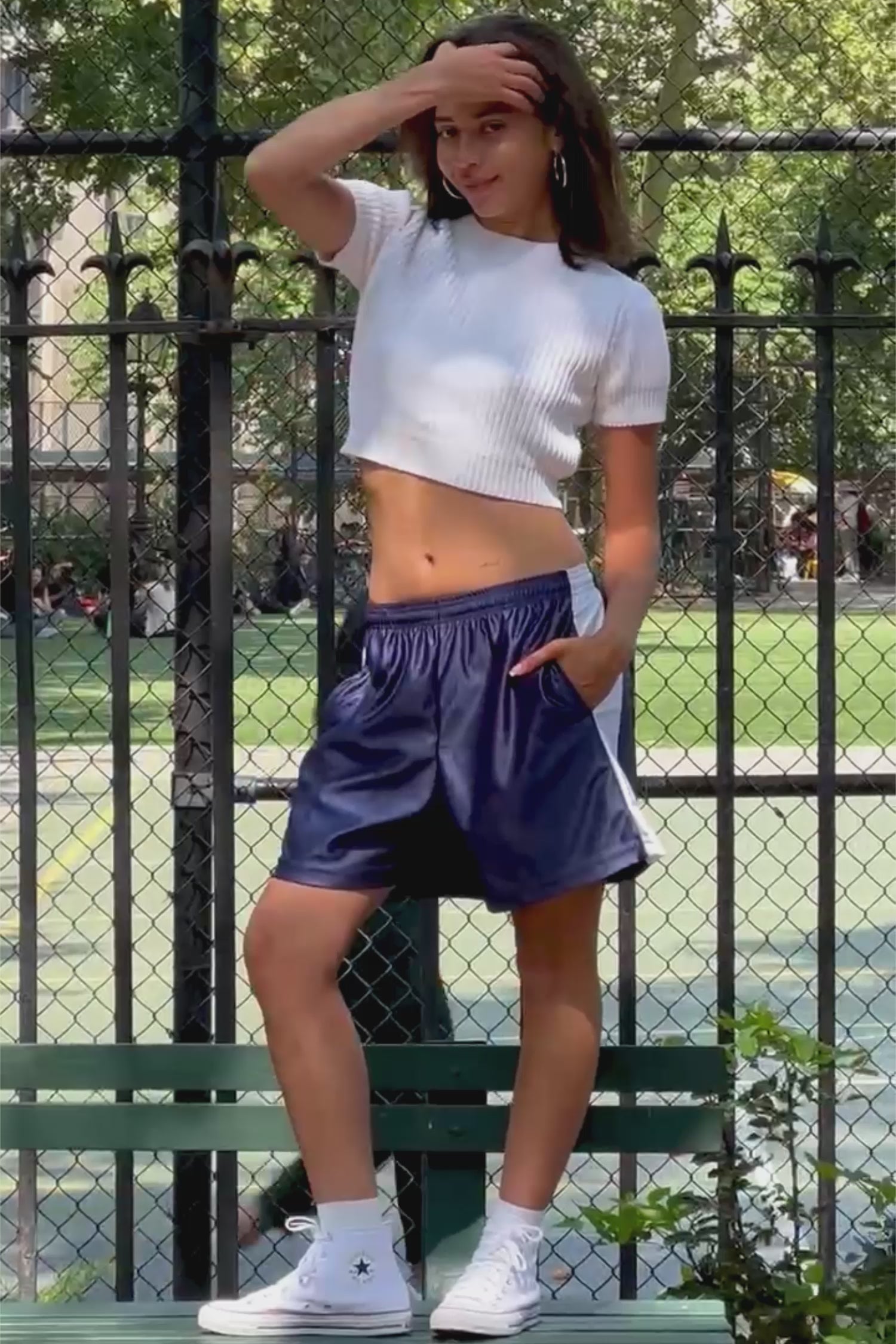 Navy/White