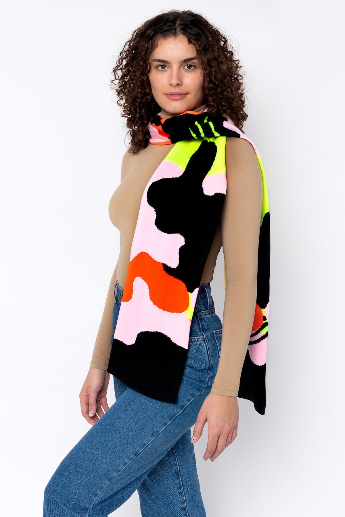 Neon Orange/Light Pink