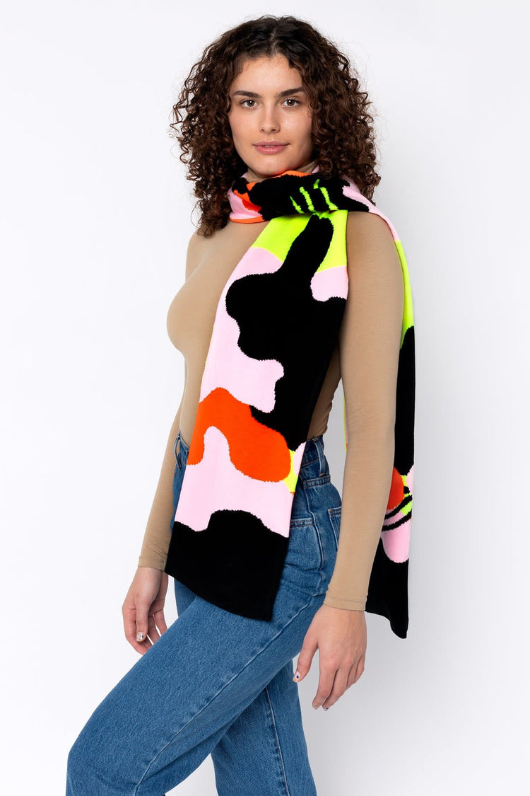 Neon Orange/Light Pink