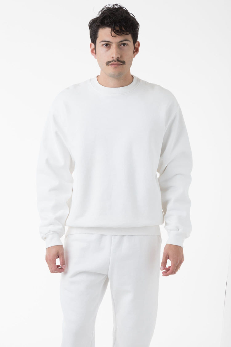HF07 - Heavy Fleece Crewneck Sweater (Piece Dye)