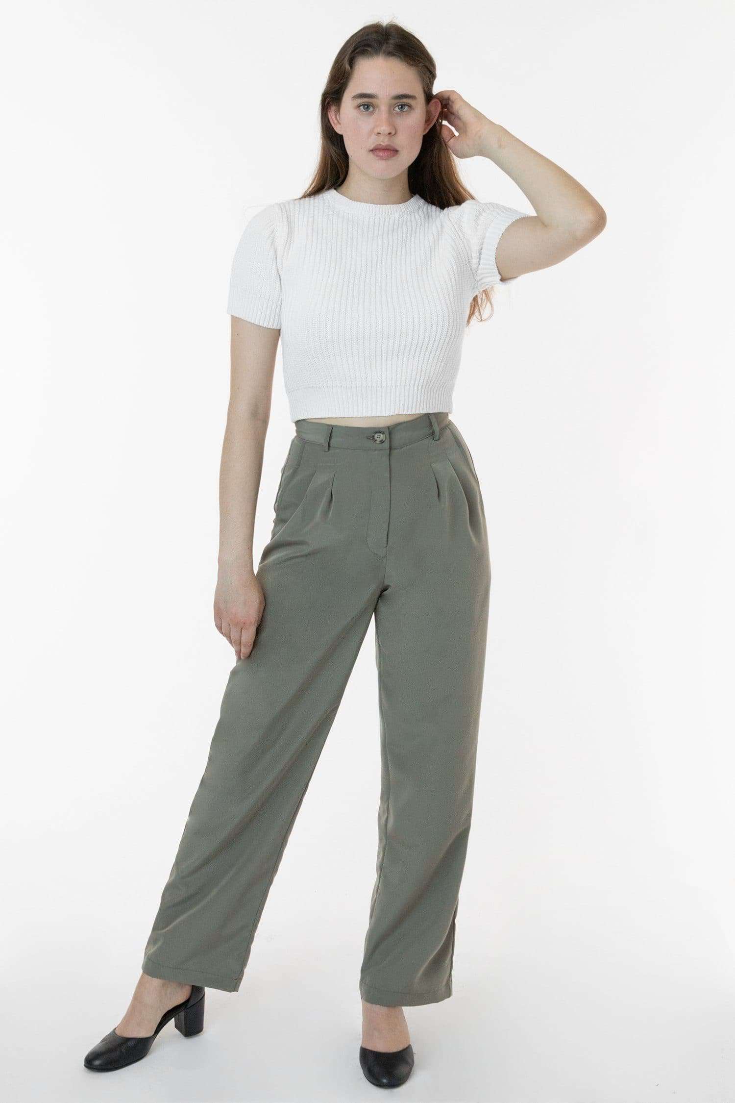 Rachel is 5'7 wearing size S