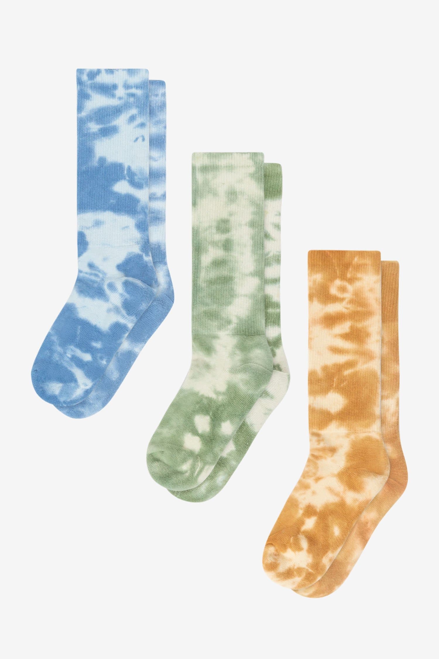 Amber/Moss/Sky Tie Dye