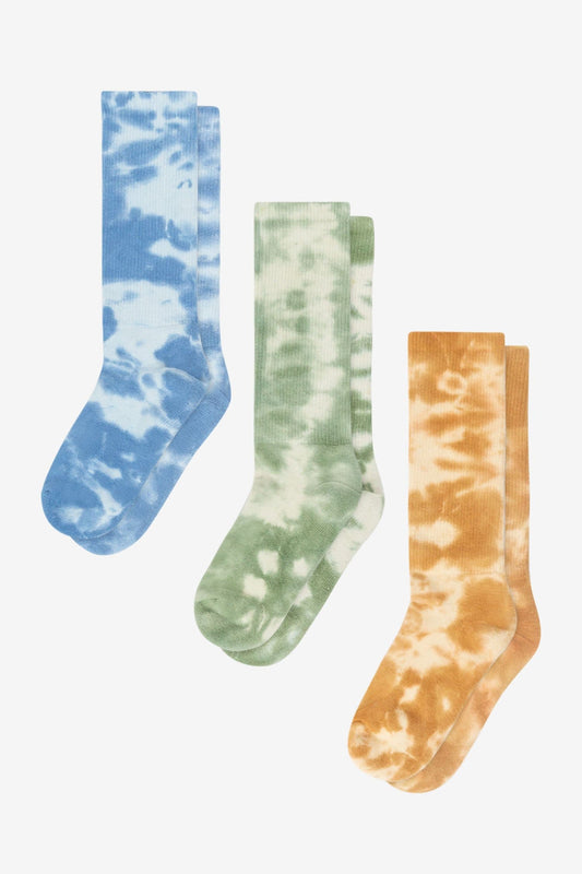 Amber/Moss/Sky Tie Dye