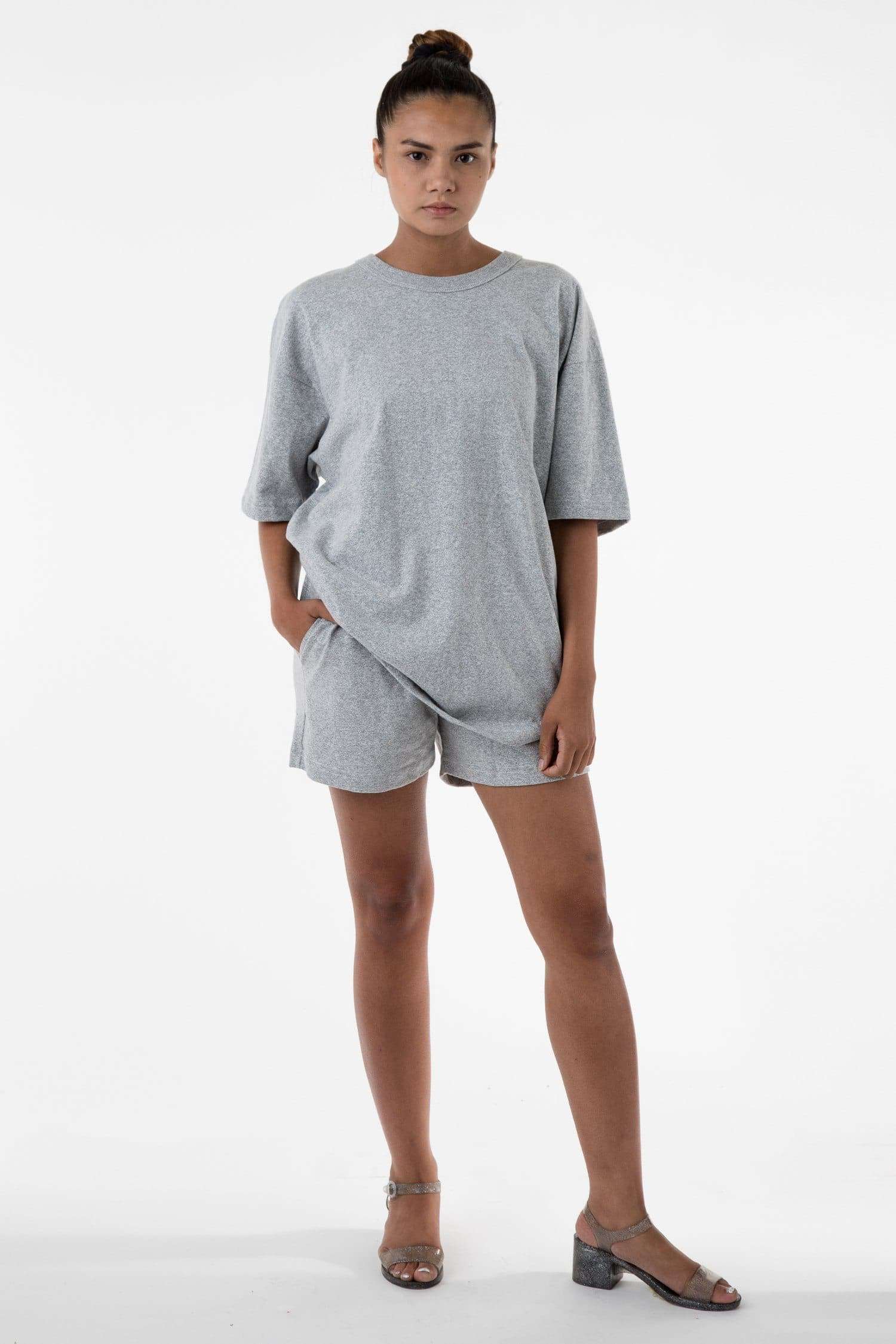 Stephanie is 5'2 and wearing size L